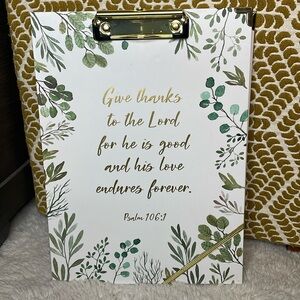 ✨NWT Psalm 106:1 Clipboard🤍